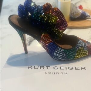 Kurt Geiger Multicolor Embellished Heels